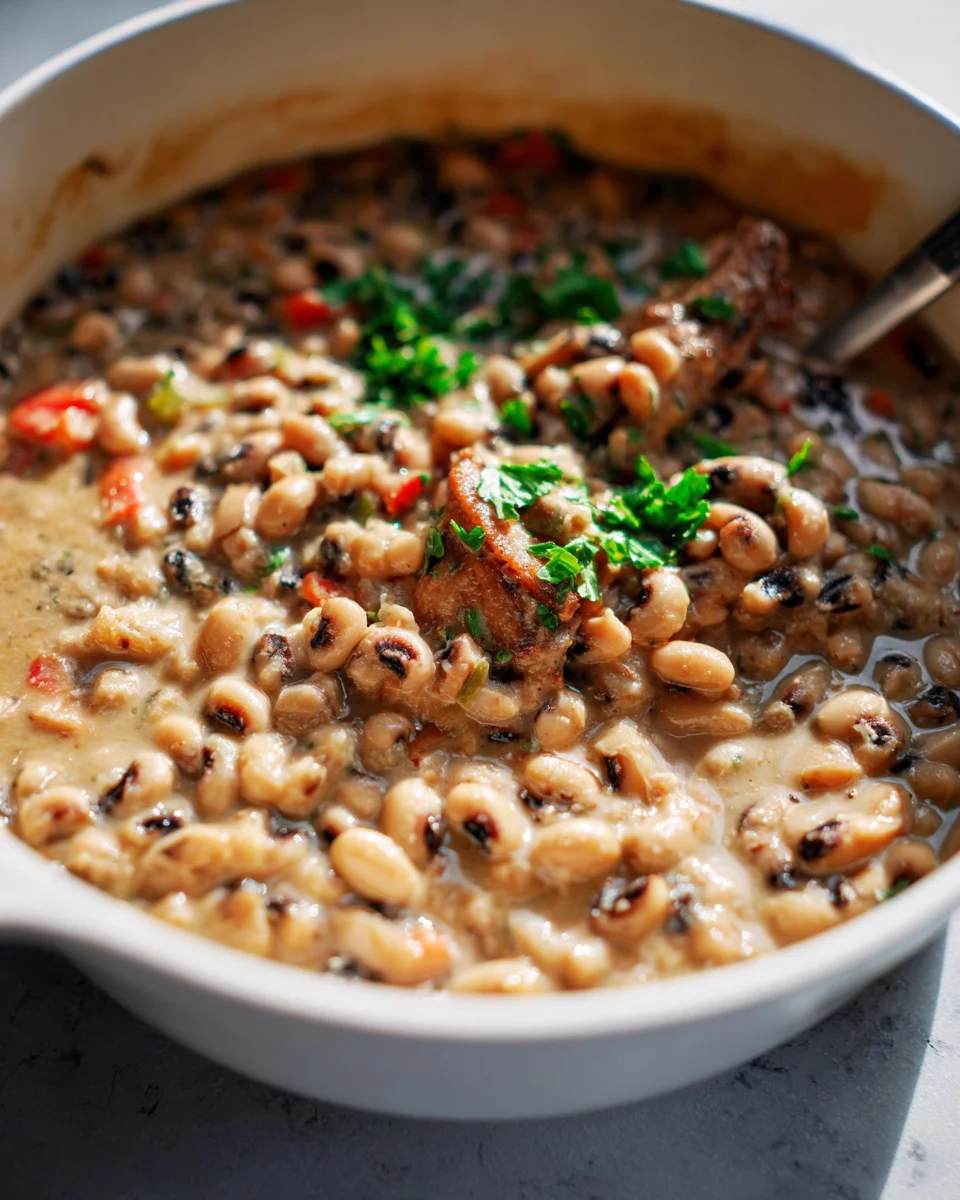 Cremige Black Eyed Peas: Einfaches Rezept für Genießer