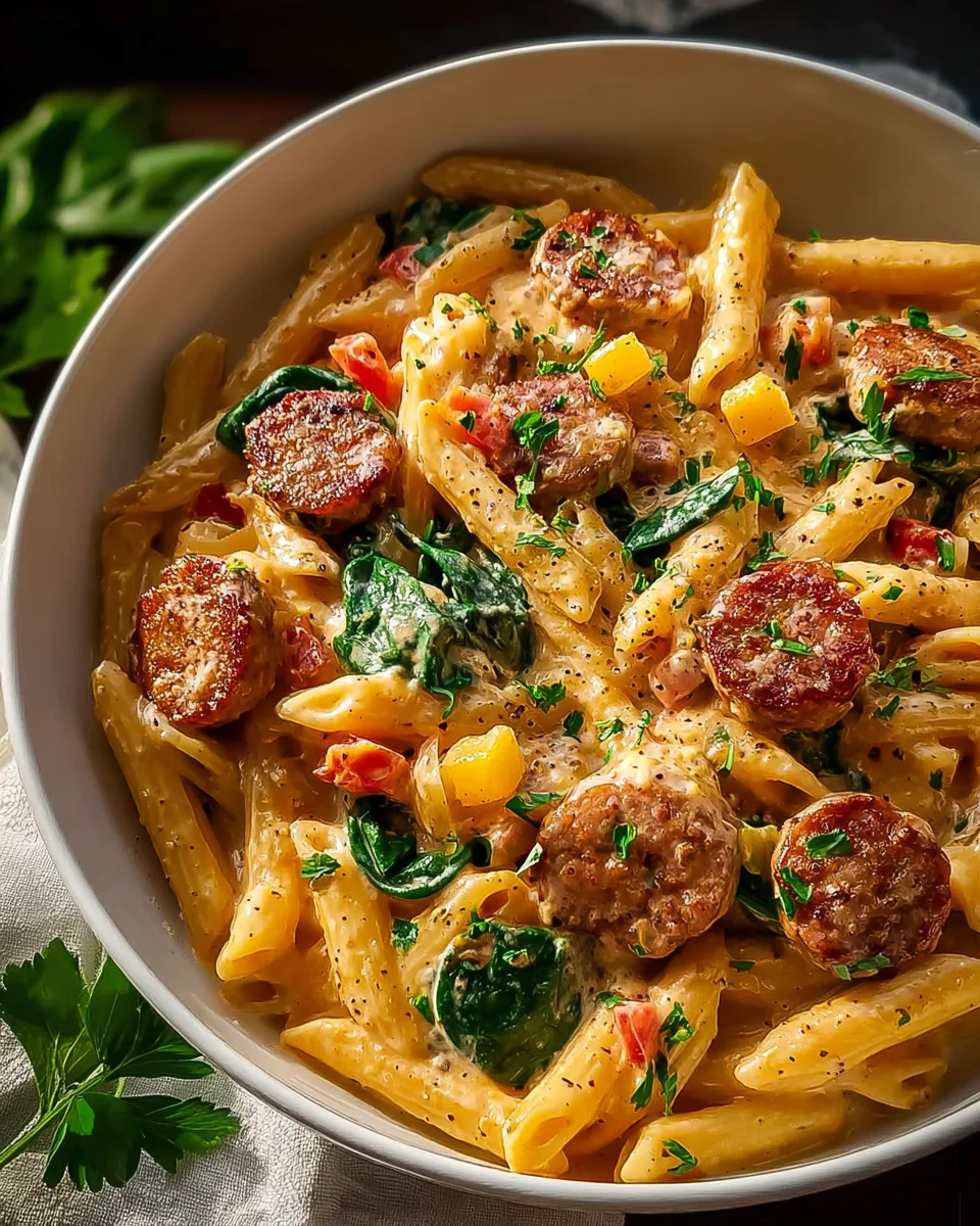 Leckere Cajun Wurst Pasta: Würziges Rezept mit Rindfleisch!