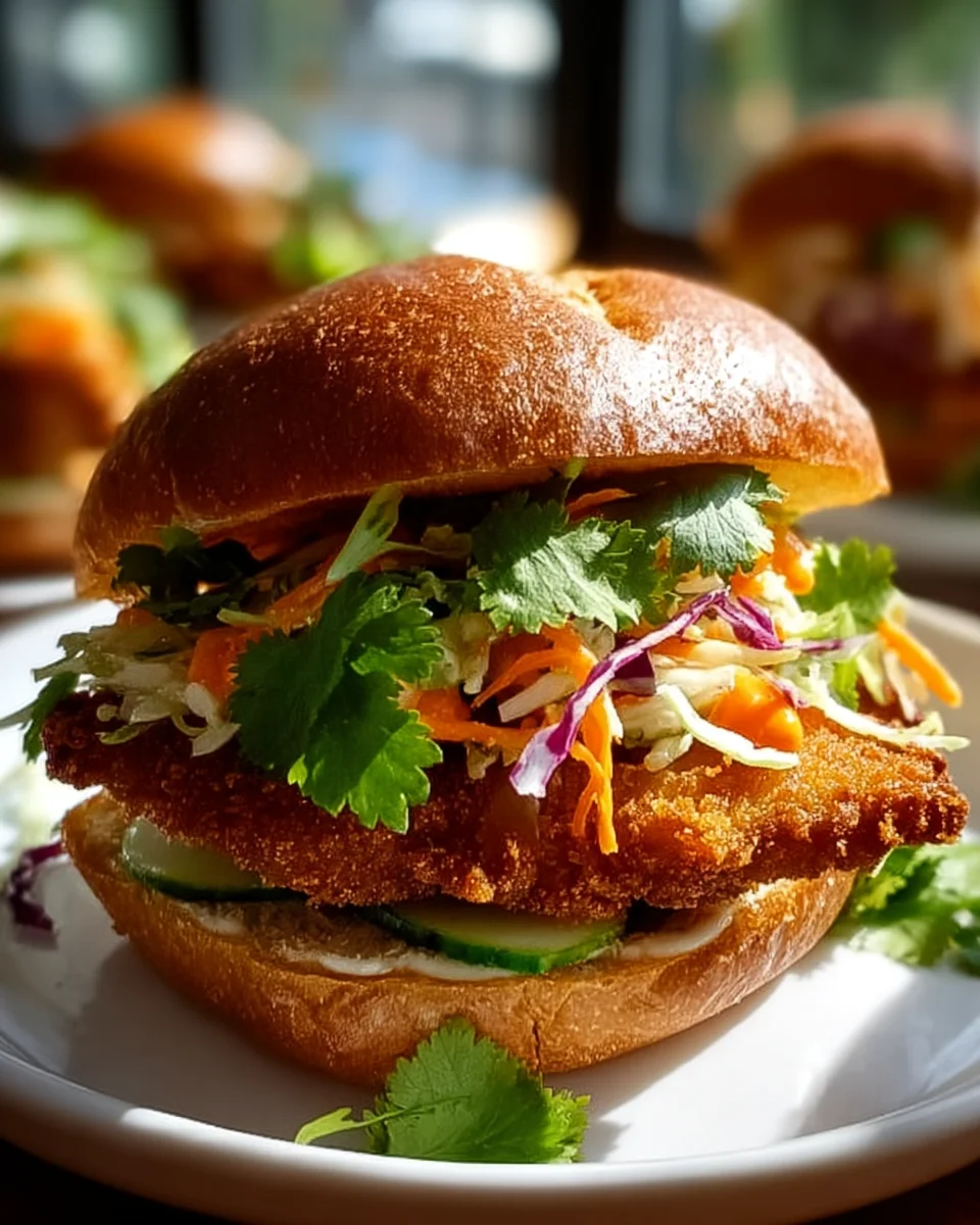 Thai Fried Chicken Sandwich