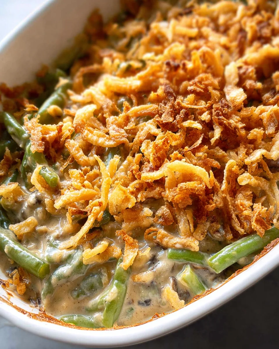 Campbells Green Bean Casserole: Ein köstliches Rezept entdecken