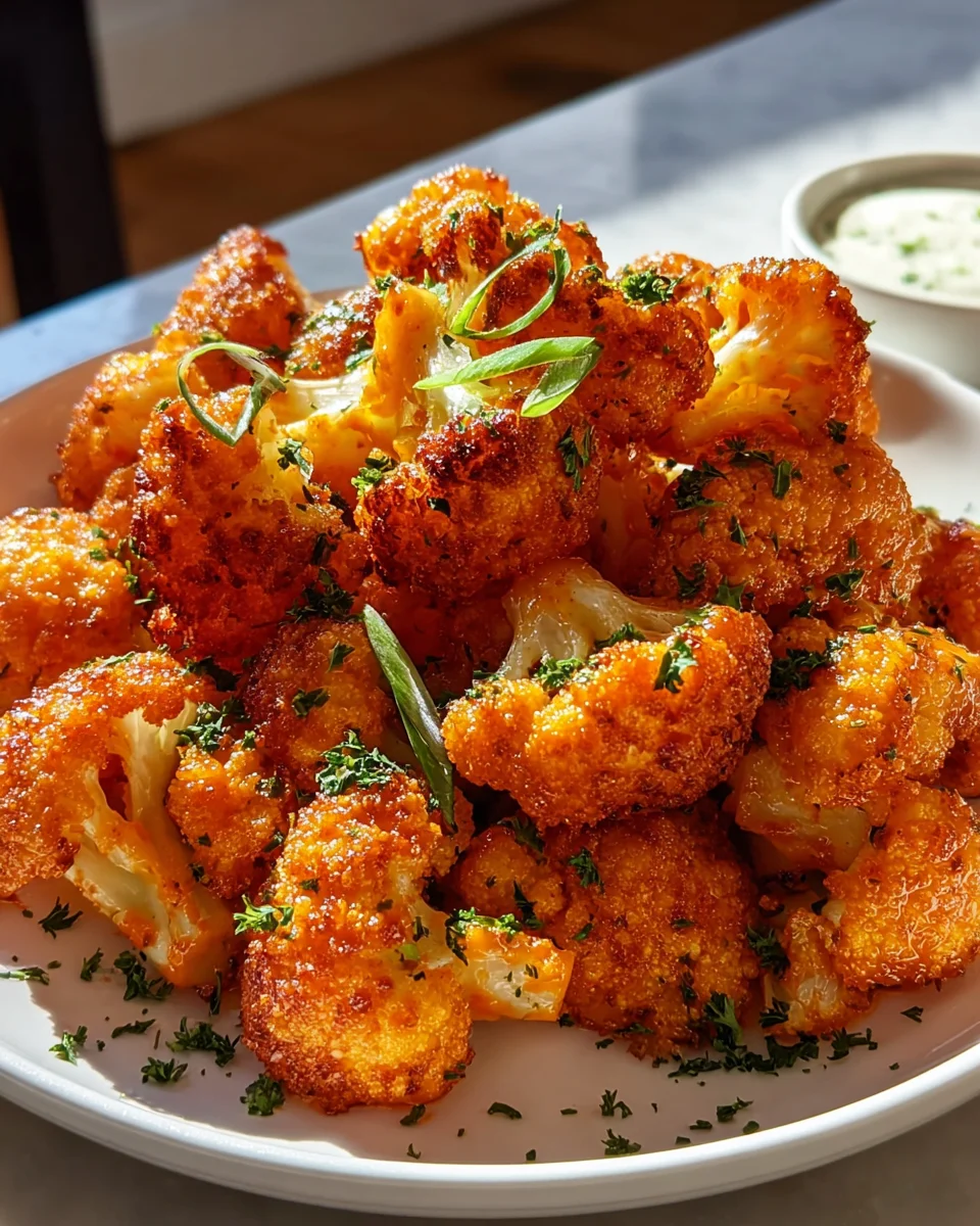 Knusprige Buffalo Blumenkohl Bites: Dein Veggie-Snack-Hit!