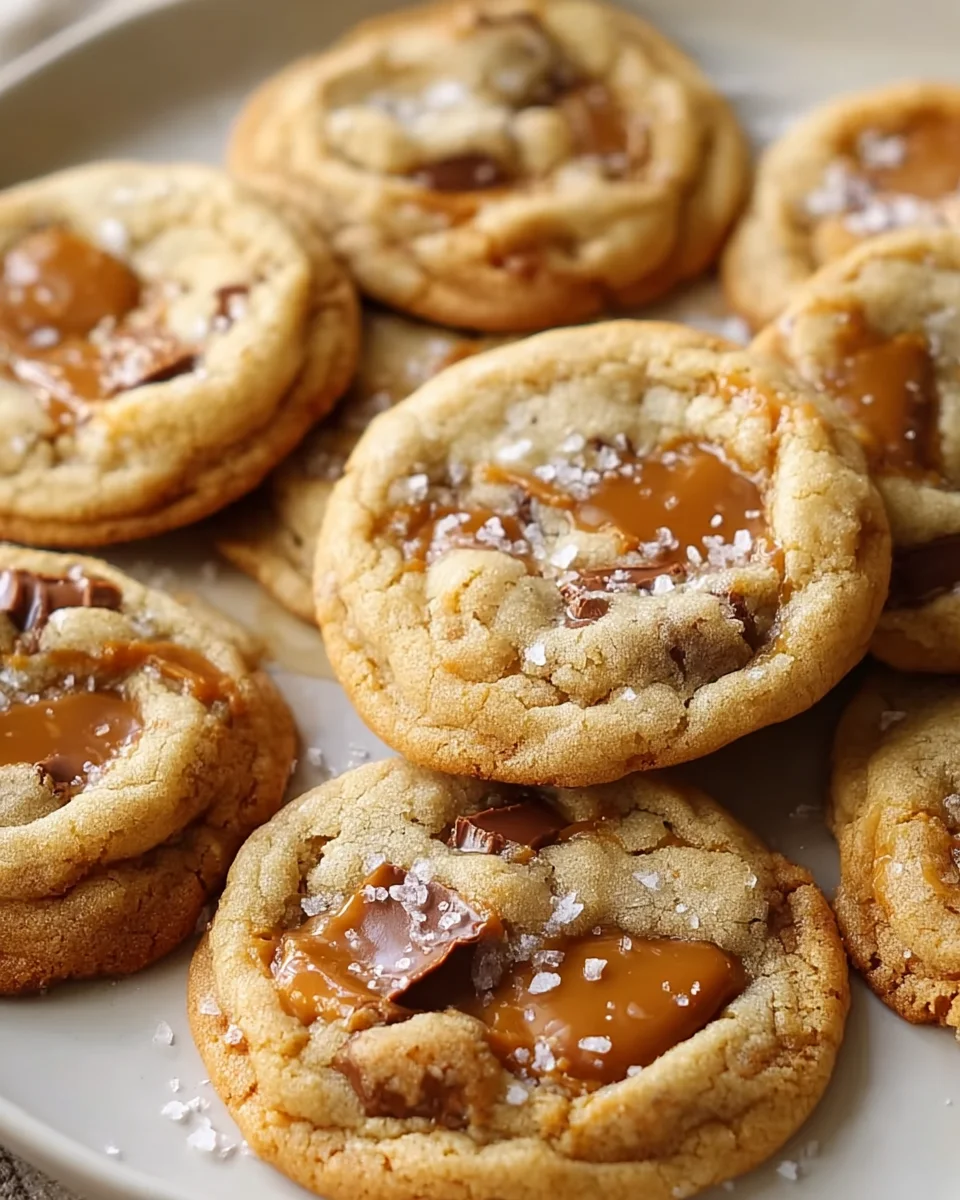 Bestes Salted Caramel Cookie Rezept – Süß-salzige Glückseligkeit.