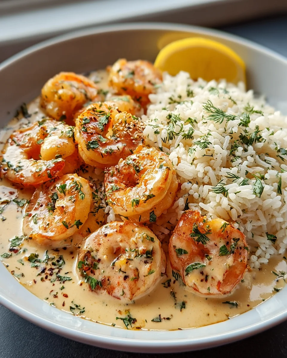 Cremige Knoblauch-Butter-Garnelen Bowl – Saftig & Lecker
