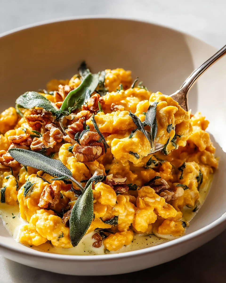 Kürbis Spätzle Walnuss Salbei – Dein perfektes Herbstessen!