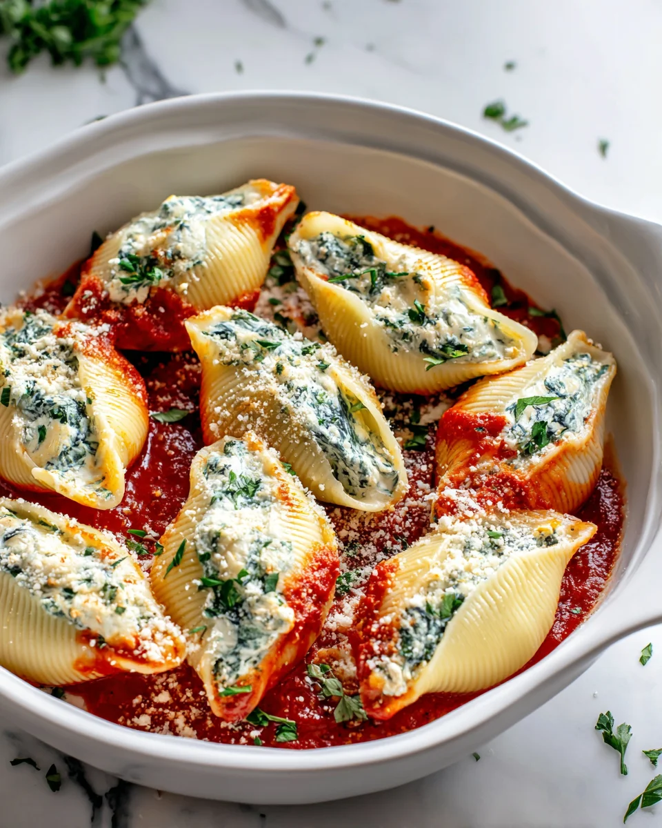 Einfaches Rezept für Weihnachtsgefüllte Muscheln