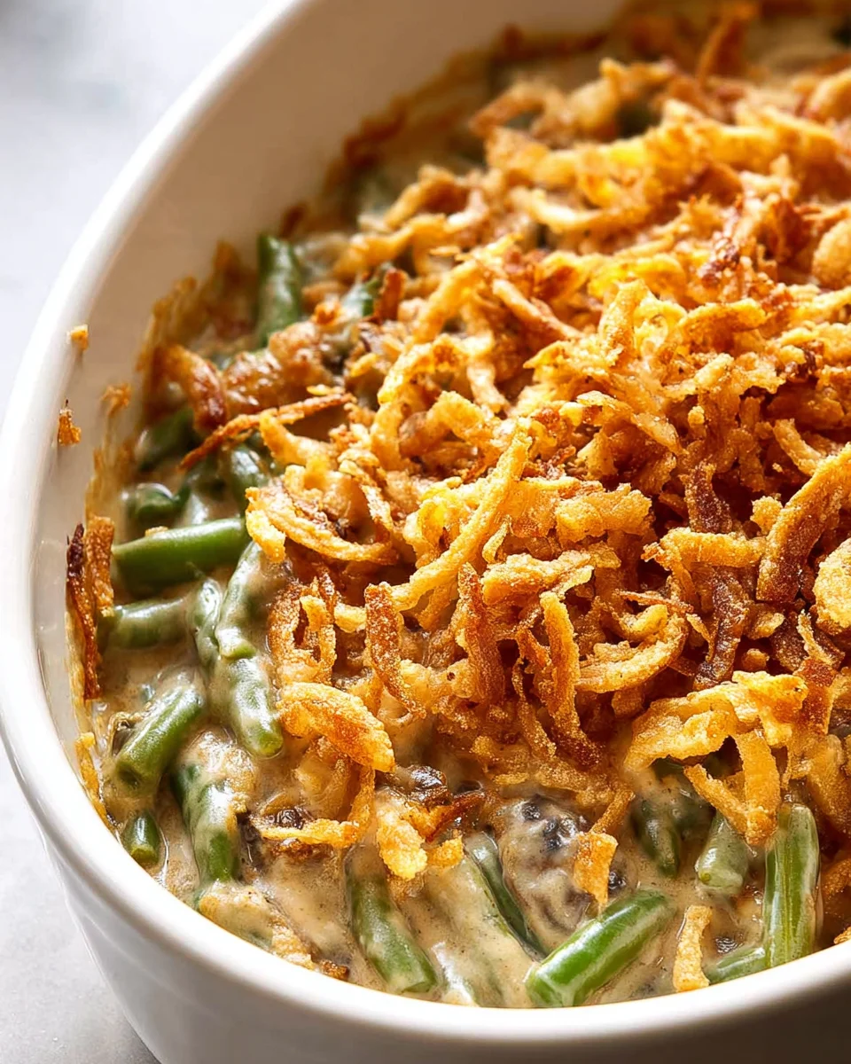 Campbells Green Bean Casserole: Ein köstliches Rezept entdecken