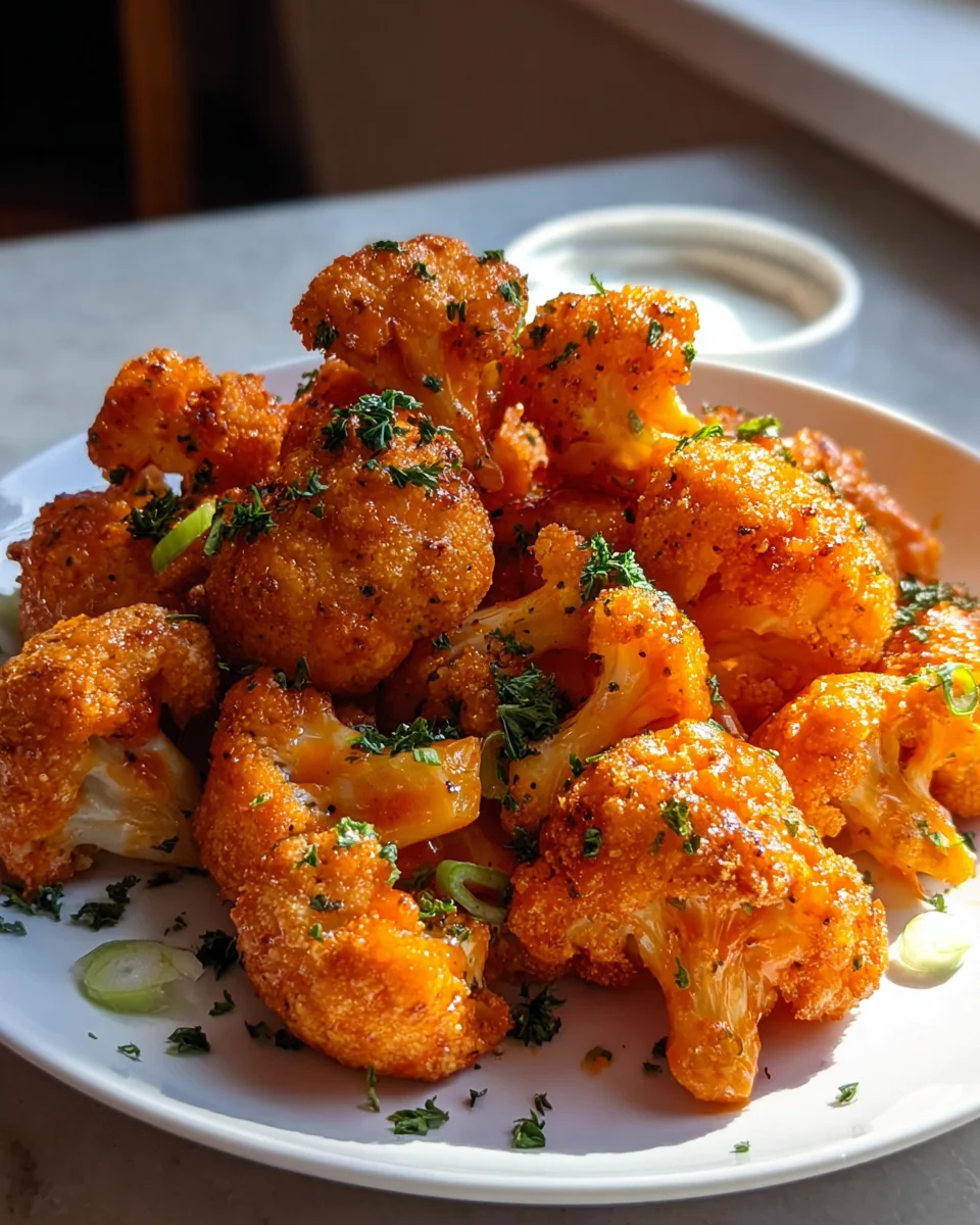 Knusprige Buffalo Blumenkohl Bites: Dein Veggie-Snack-Hit!