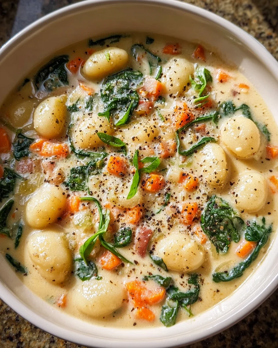 Das Beste: Cremige Vegetarische Gnocchi Suppe – Einfach & Köstlich