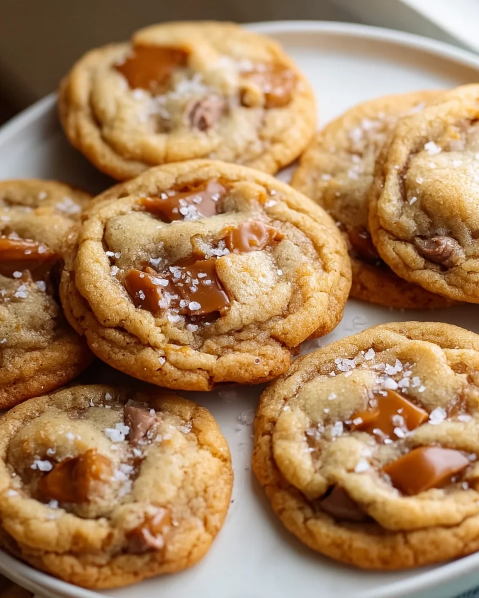 Bestes Salted Caramel Cookie Rezept – Süß-salzige Glückseligkeit.