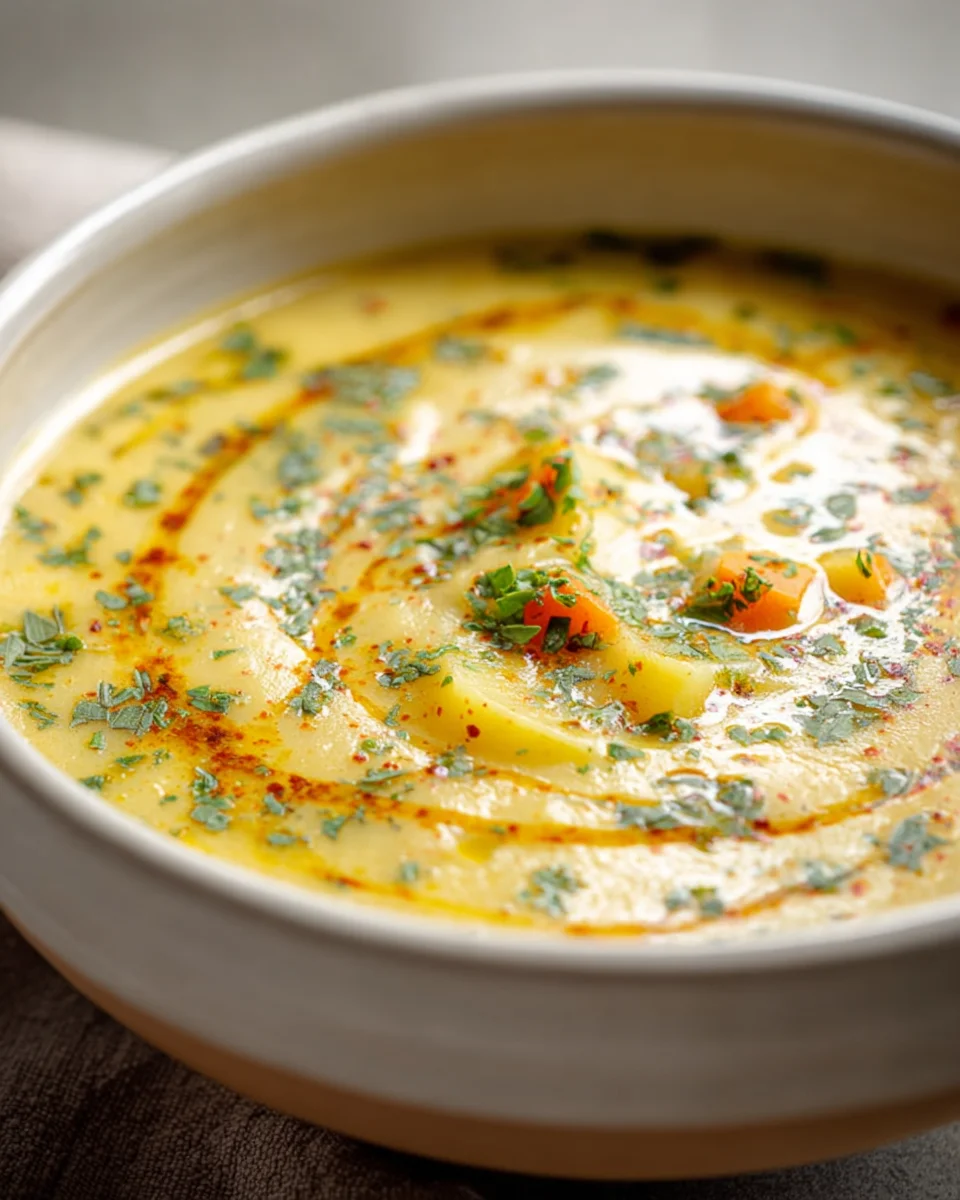 Italienische Kartoffelsuppe