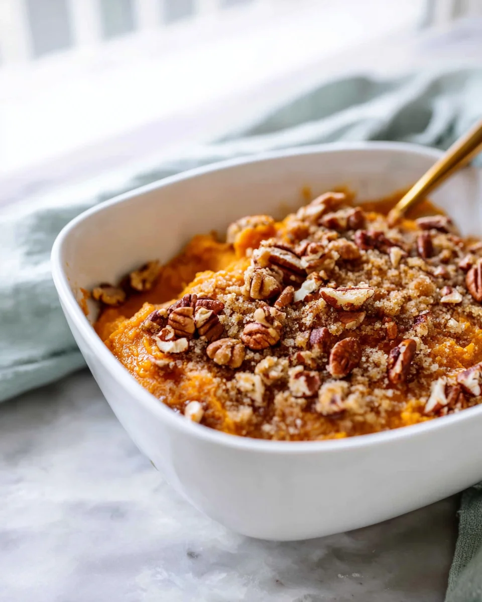 Moms Süßkartoffelauflauf – Ein himmlisches Rezept!