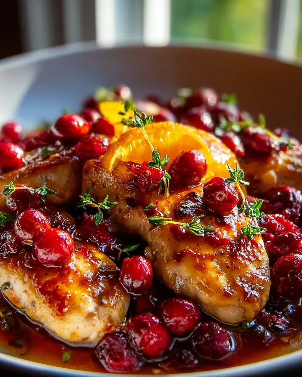 Cranberry Orange Chicken: Köstliches Rezept für jeden Anlass