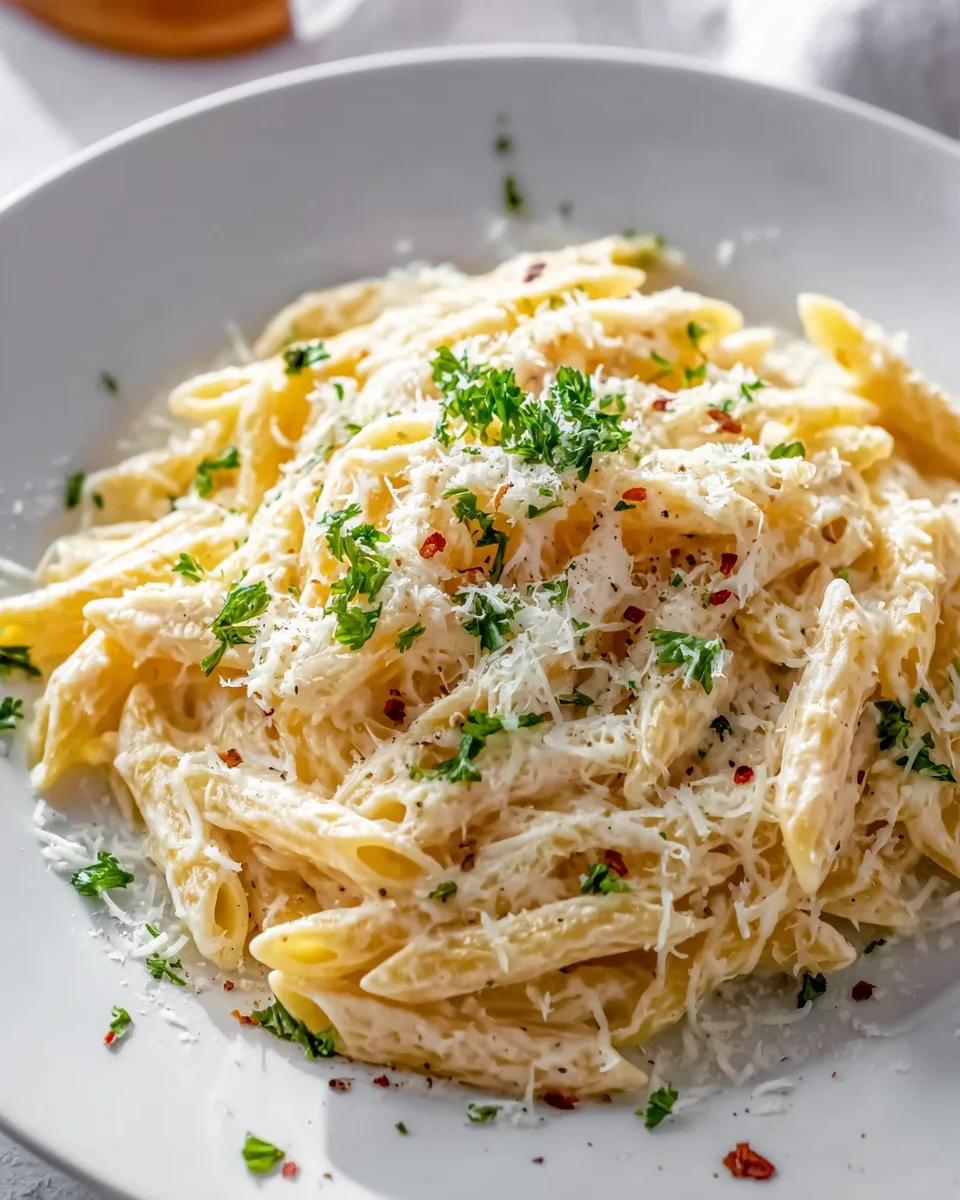 One Pot Creamy Garlic Pasta: Einfache & leckere Rezeptidee