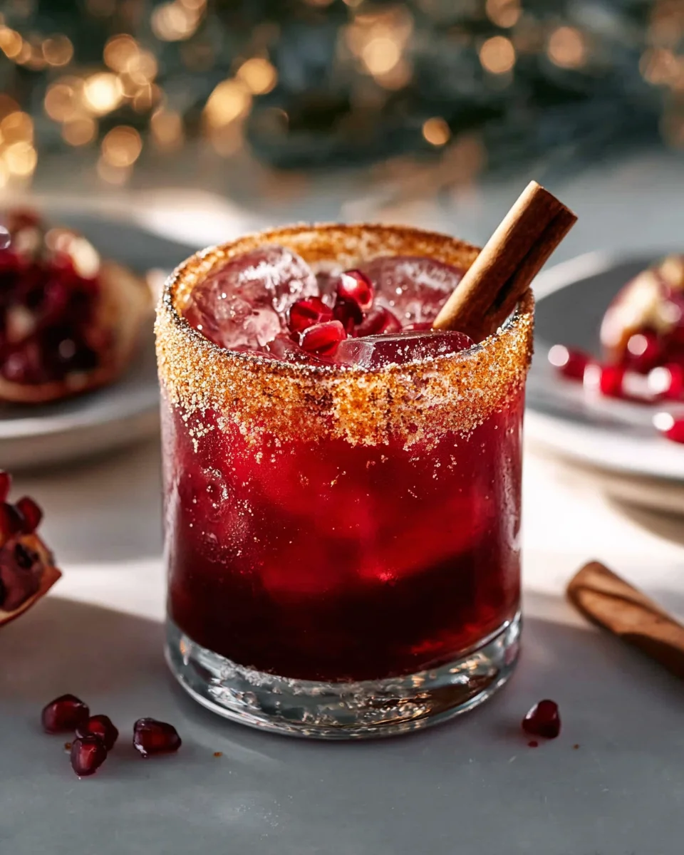 Gewürzte Weihnachts-Margarita: Festlicher Genuss ohne Alkohol