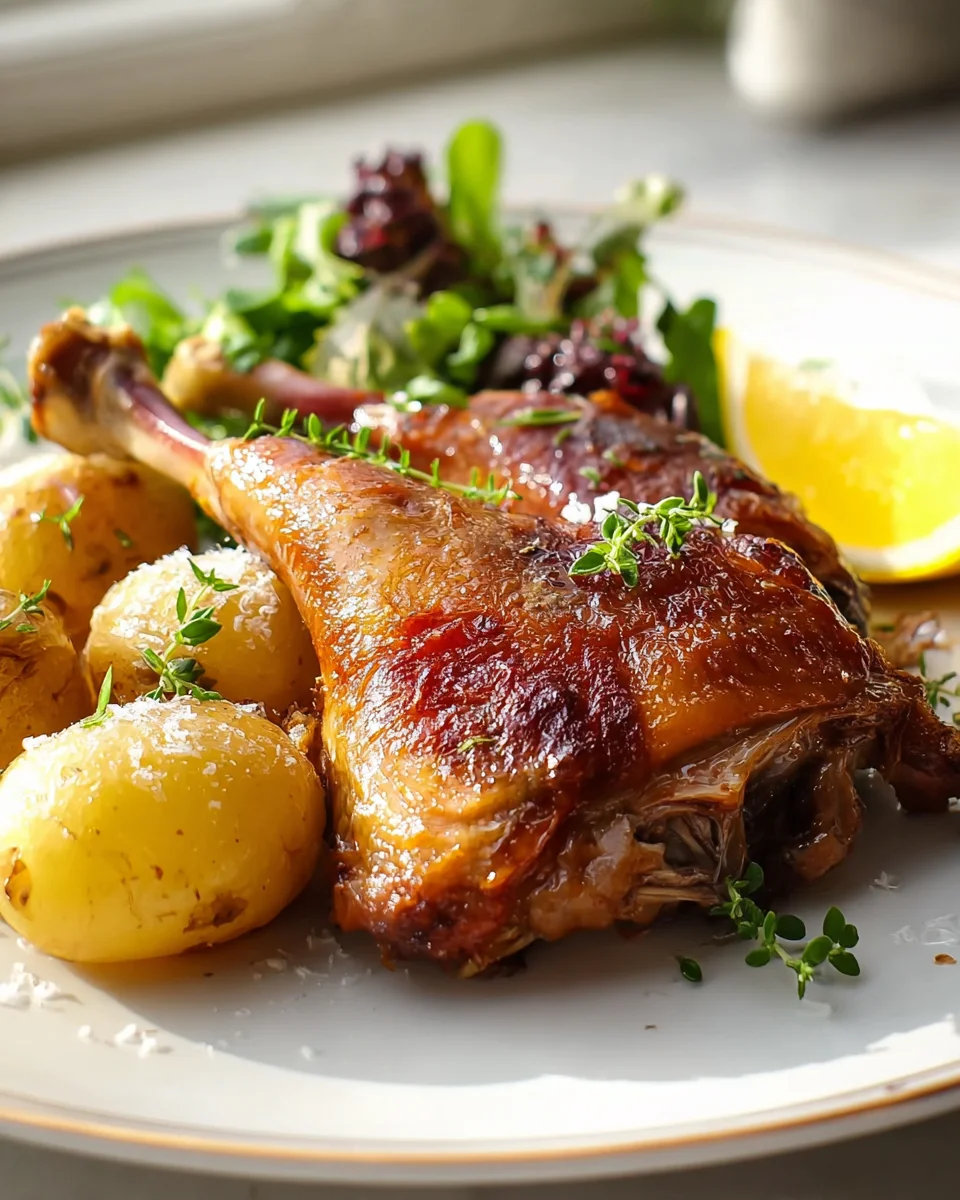 Duck Confit Recipe Beyond The Bayou Food Blog