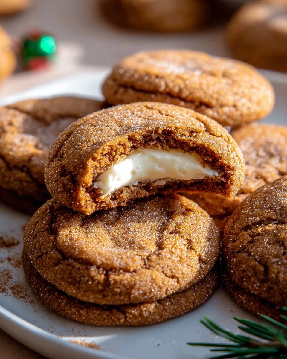 Gin Extrakt Lebkuchen Cheesecake Cookies – Himmlischer Genuss!