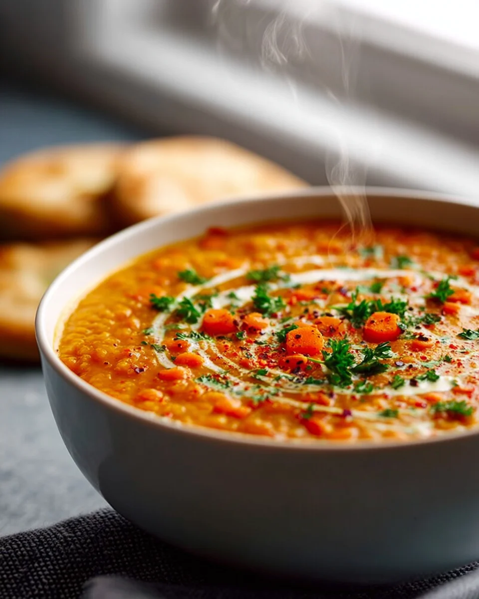 Aromatische Rote Linsensuppe: Kraftvoll und gesund genießen