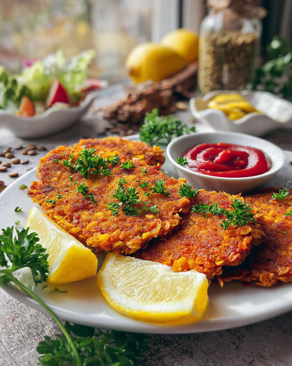 Leckere Linsen Schnitzel – Vegetarischer Genuss pur!
