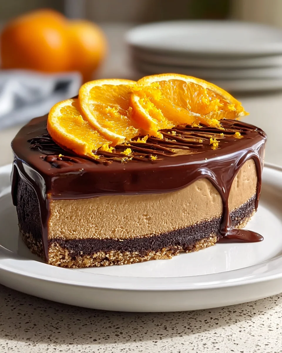 Schokoladen-Orangen-Cheesecake: Ein dekadenter Genuss!
