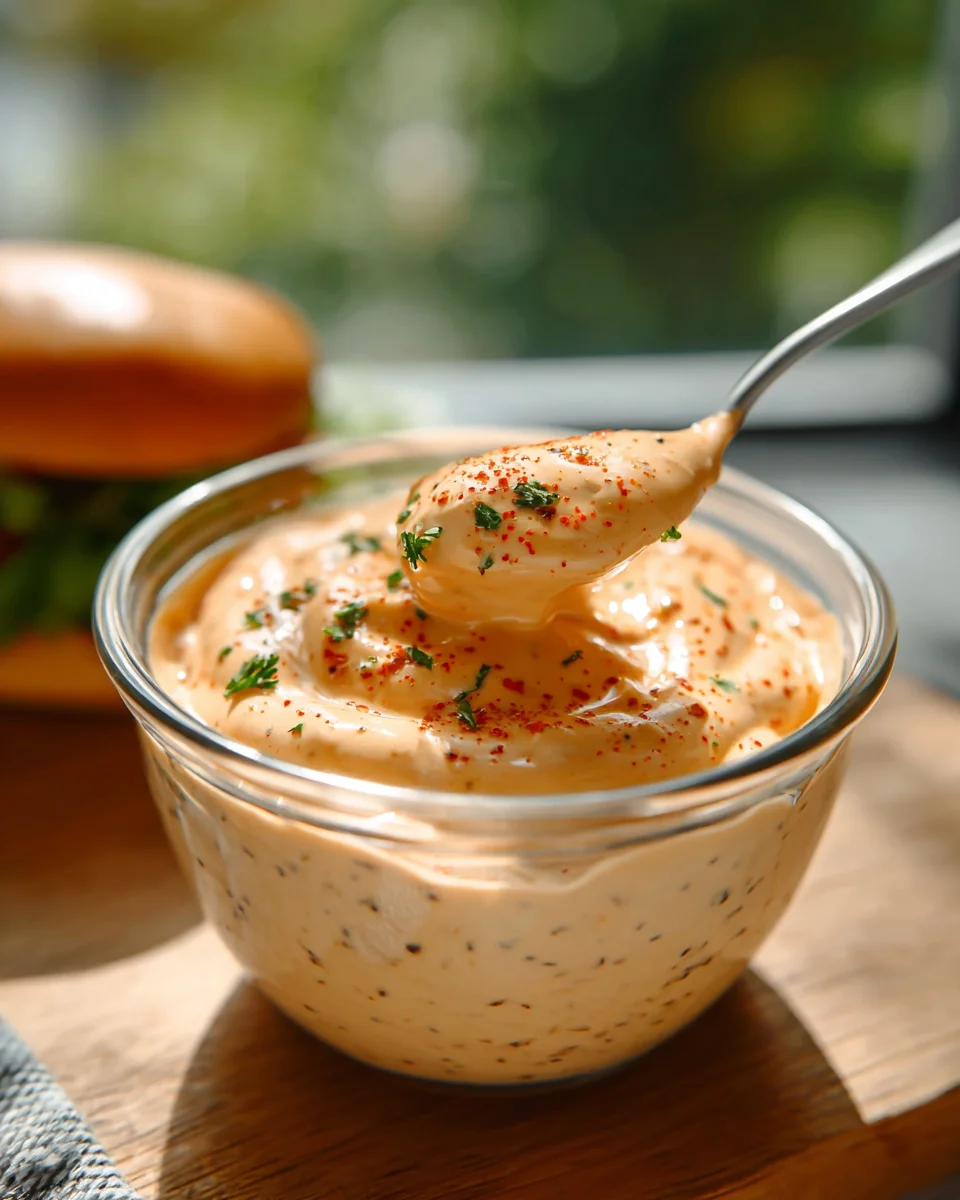 Leckere Smash Burger Sauce – Perfekt für deinen Grillabend!