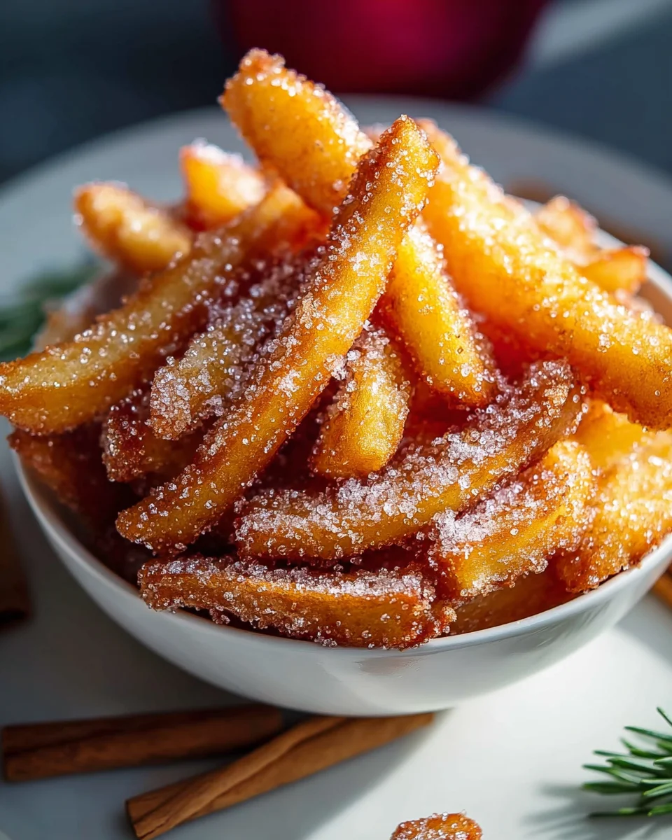 Knusprige Apfelsticks im Airfryer – Gesund und Lecker!