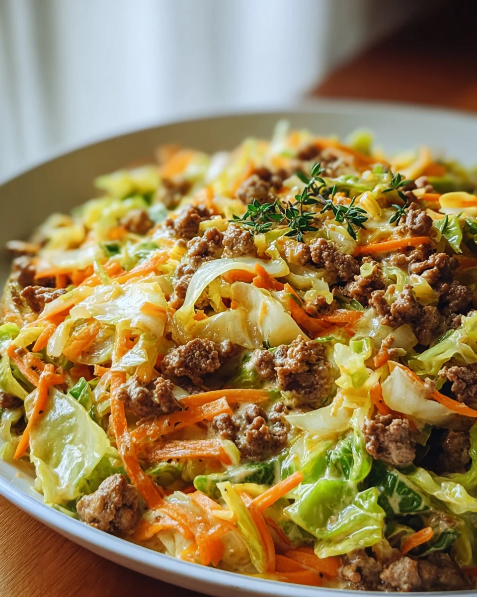 Aromatische Chinakohl-Rinderhack-Pfanne: Blitzschnell & würzig