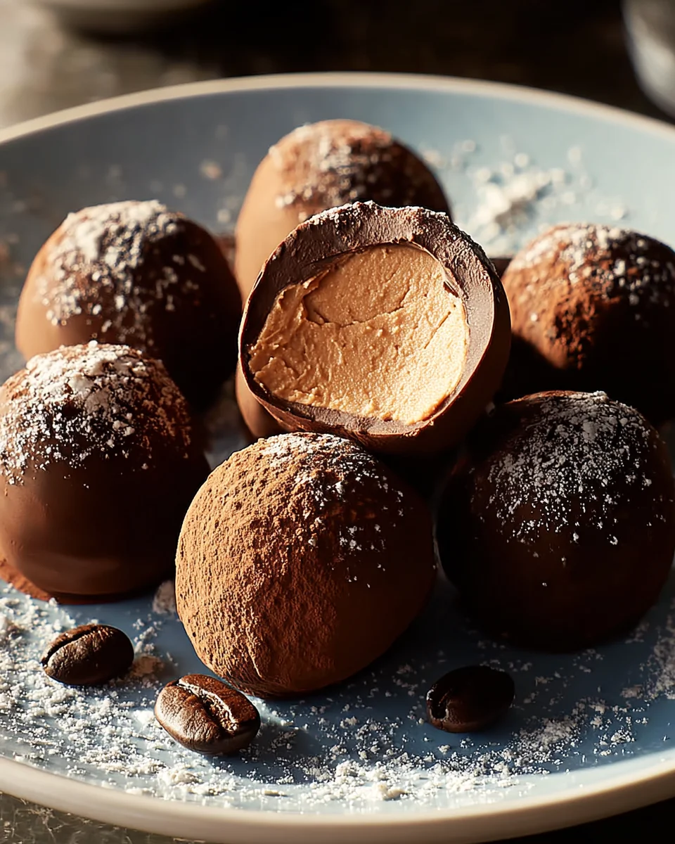 Einfache Kaffeetrüffel: Schokoladengenuss ohne Alkohol!
