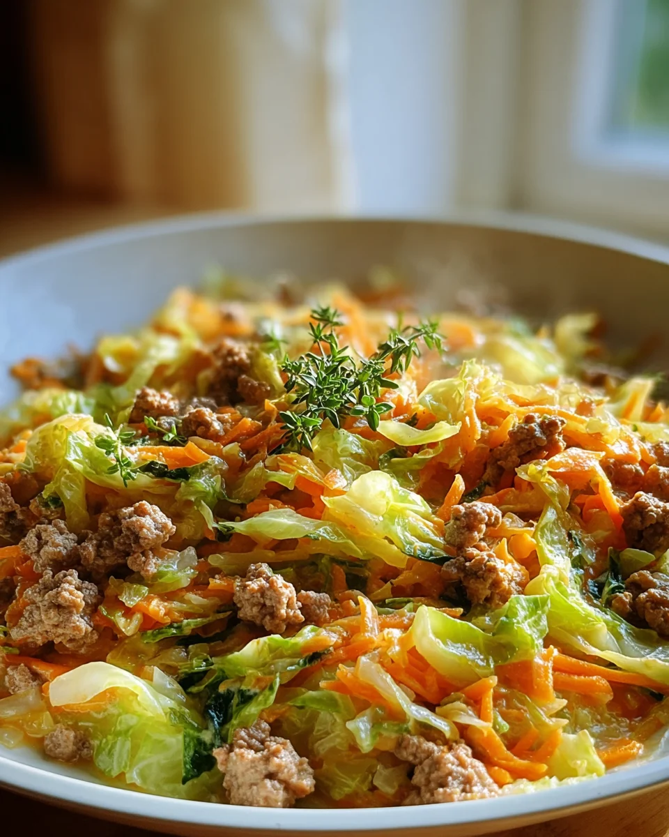 Aromatische Chinakohl-Rinderhack-Pfanne: Blitzschnell & würzig