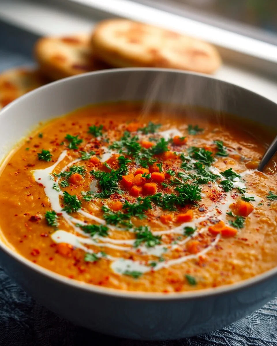 Aromatische Rote Linsensuppe: Kraftvoll und gesund genießen