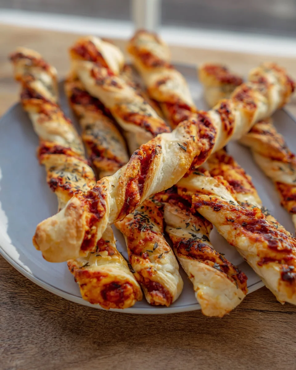 Gedrehte Pizzastangen Rezept: Schnell, einfach & super lecker!