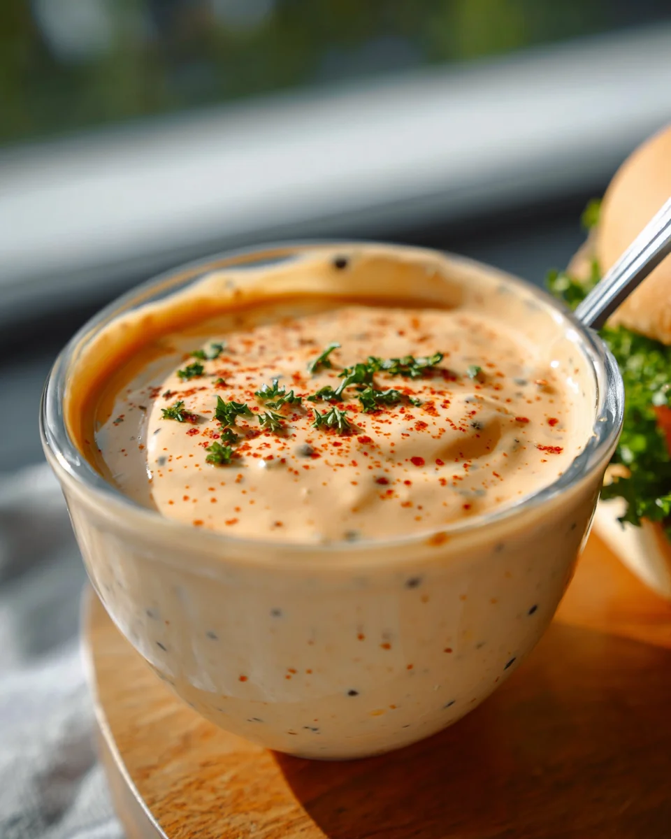 Leckere Smash Burger Sauce – Perfekt für deinen Grillabend!