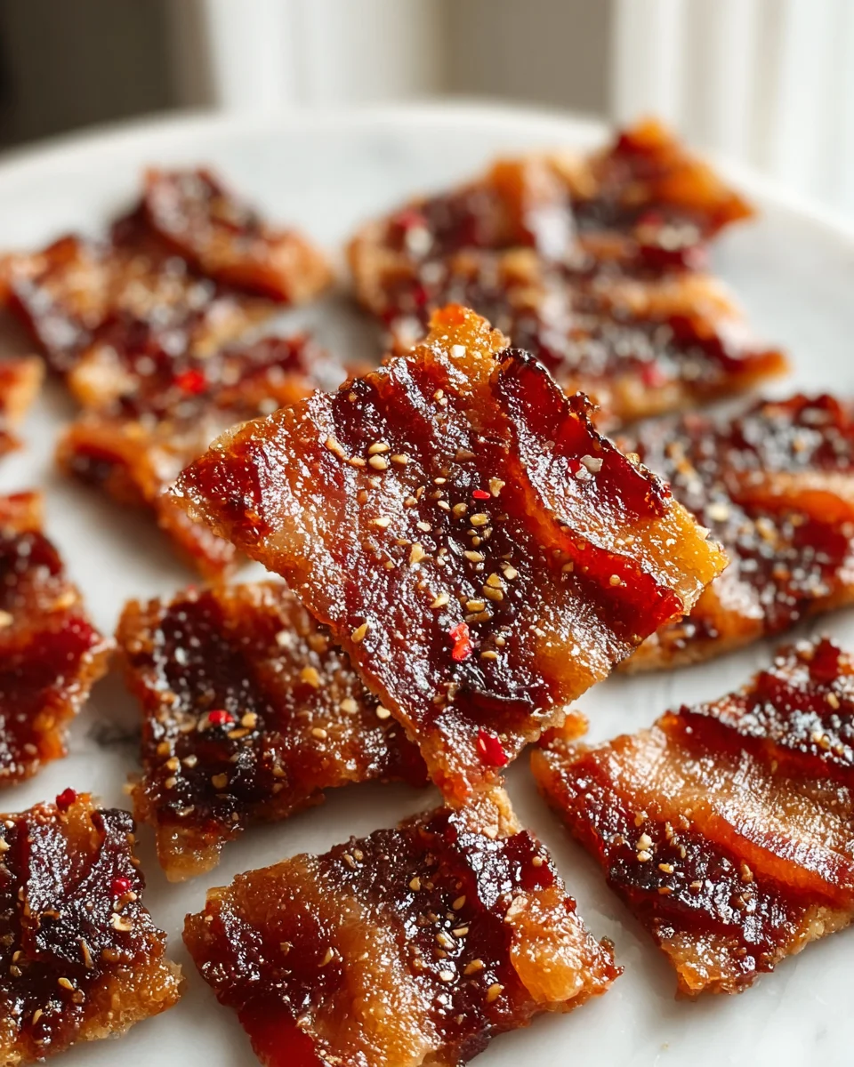 Parmesan Candied Beef Bacon Crackers – Ein unwiderstehlicher Snack!