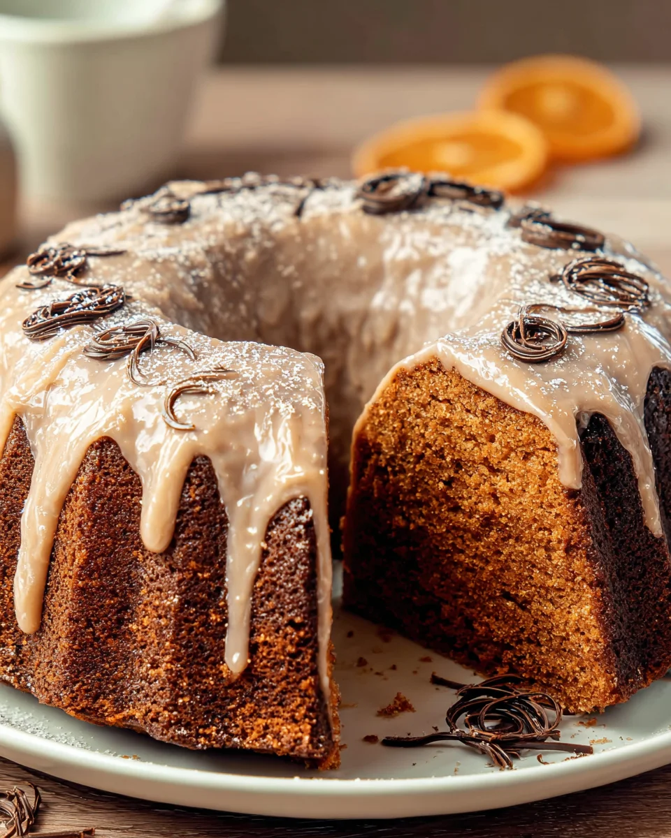Saftiger Gewürzkuchen mit Zimtguss – Ein Genuss für alle!