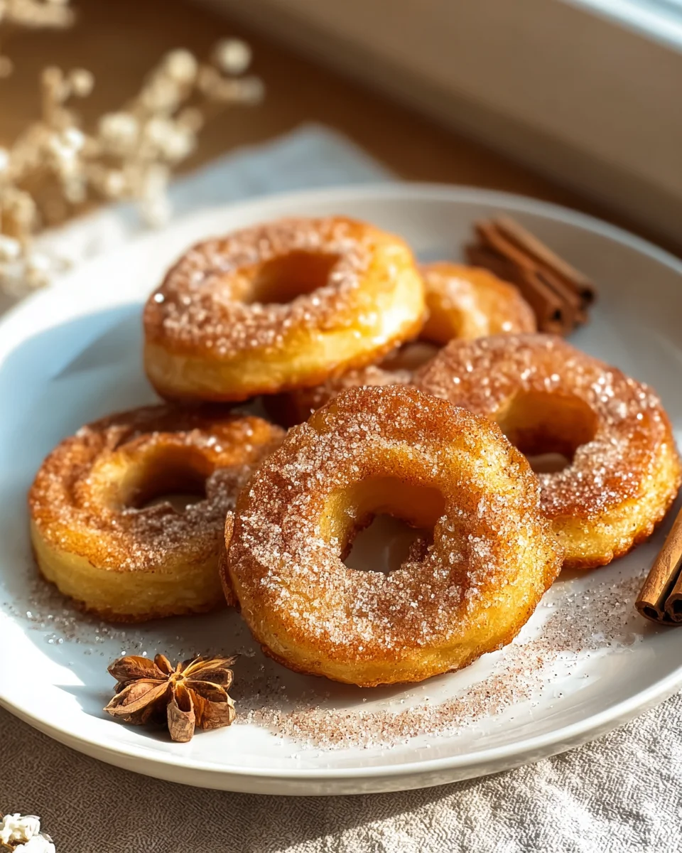 Gebackene Apfelringe aus der Heißluftfritteuse – Gesund & Lecker!