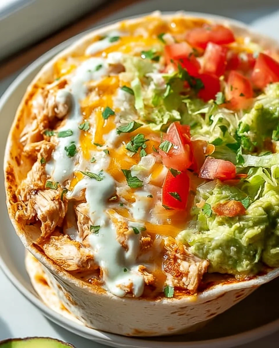 Leckere Chicken Avocado Ranch Burritos – Einfach & Schnell!