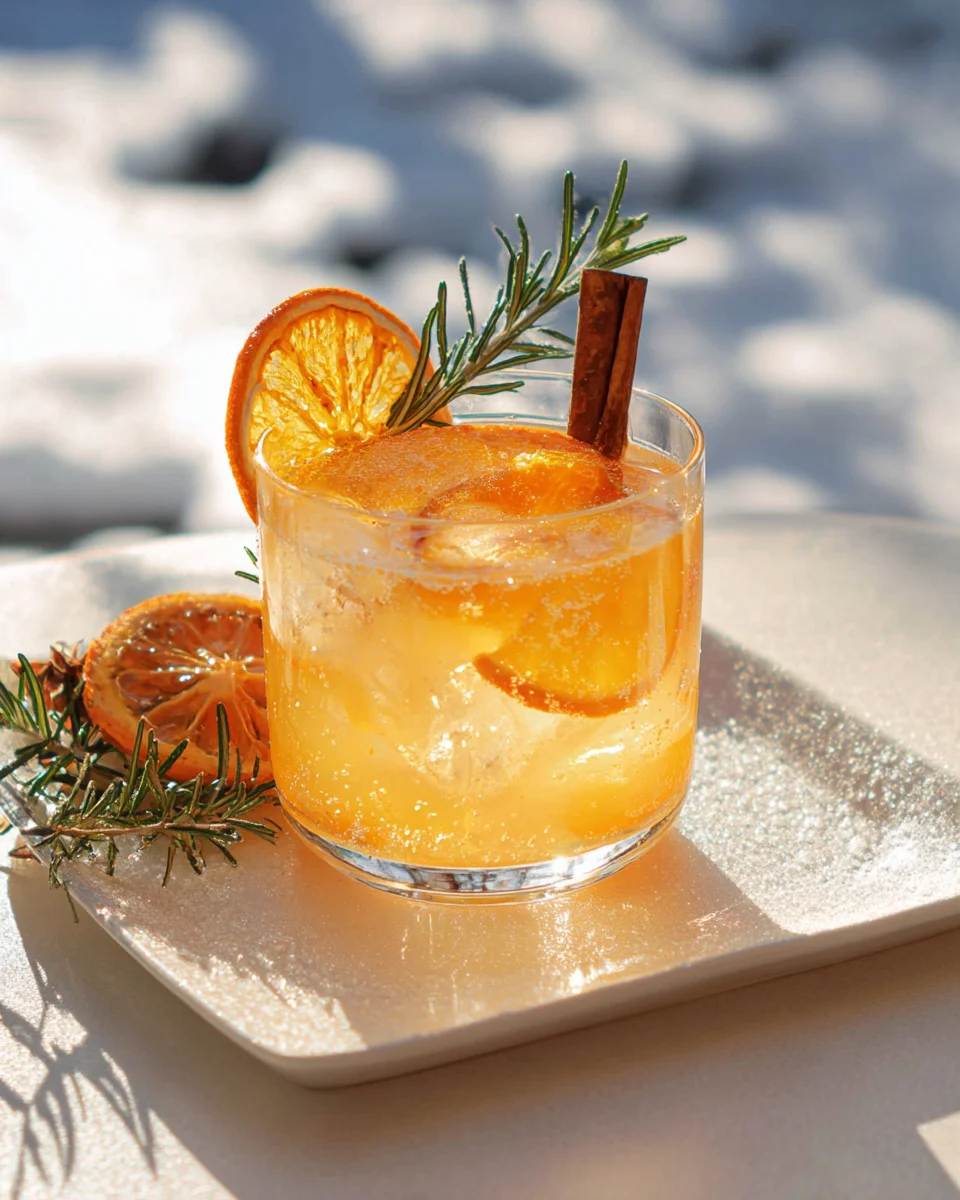 Erfrischender Mandarinen Lillet – Genuss ohne Alkohol!