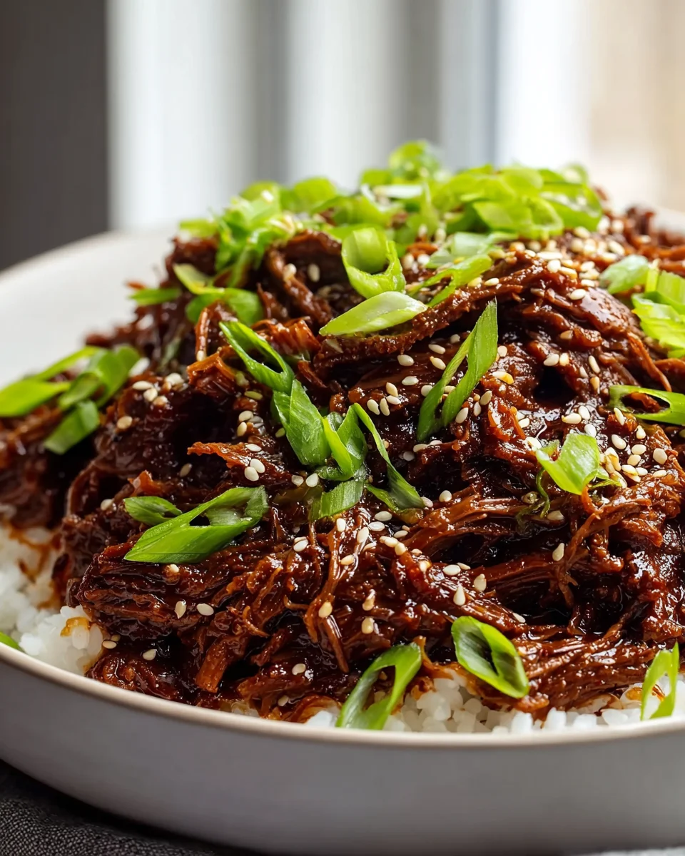 Leckeres Slow Cooker Korean Beef – Einfach und zart!
