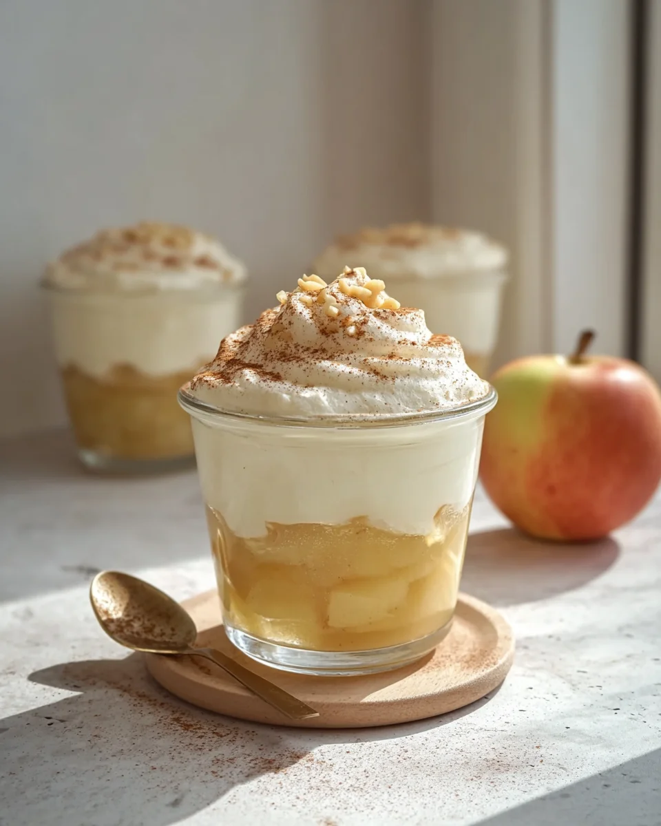 Zimtcreme mit Apfelmus – Ein himmlisches Dessert-Rezept