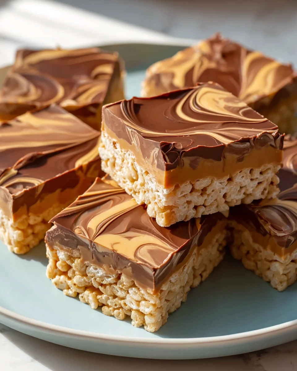 Erdnussbutter Rice Krispie Treats: Knusprig & Einfach!
