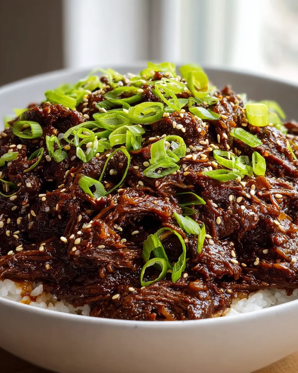 Leckeres Slow Cooker Korean Beef – Einfach und zart!