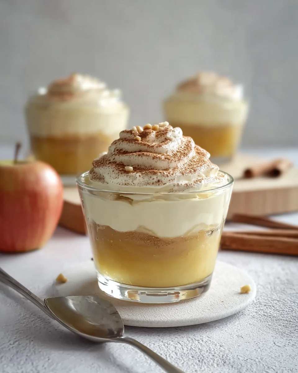 Zimtcreme mit Apfelmus – Ein himmlisches Dessert-Rezept