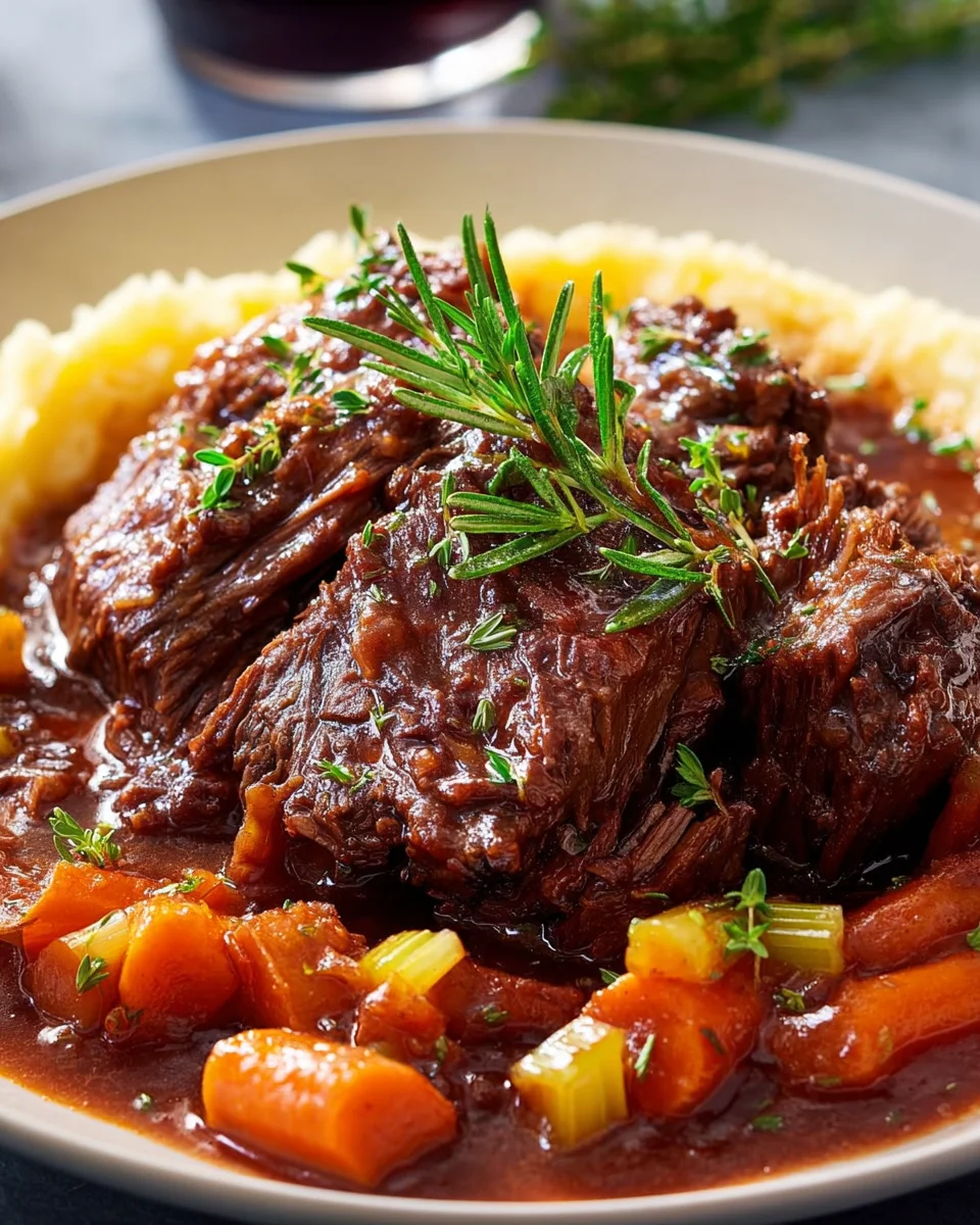 Italienischer Schmorbraten Stracotto – Herzhaft und Zart genießen