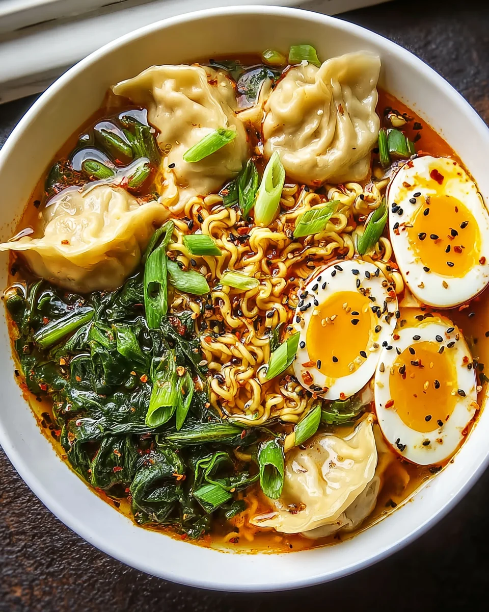 Dumpling Ramen Bowl: Herzhaft, einfach & super lecker!
