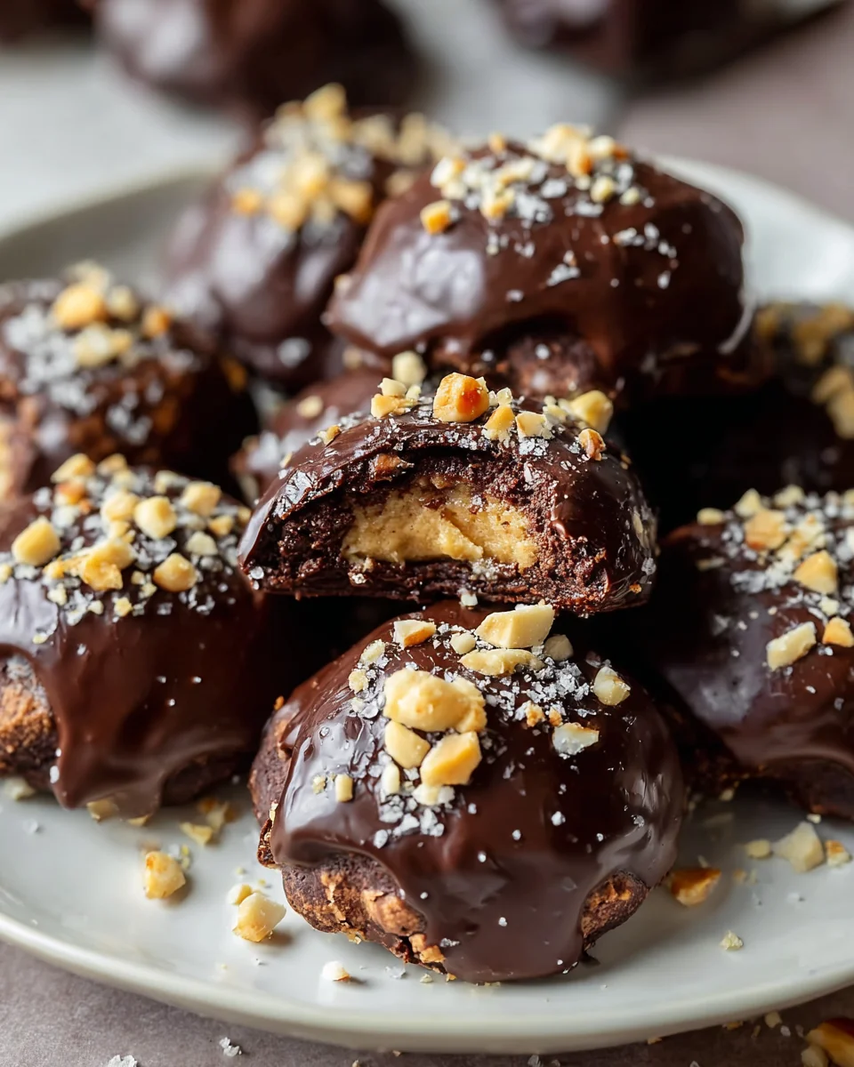 Rocher Plätzchen: Nougat-Schoko Weihnachtskekse Rezept