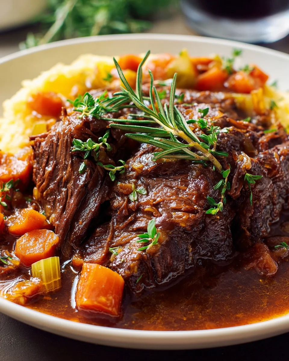 Italienischer Schmorbraten Stracotto – Herzhaft und Zart genießen