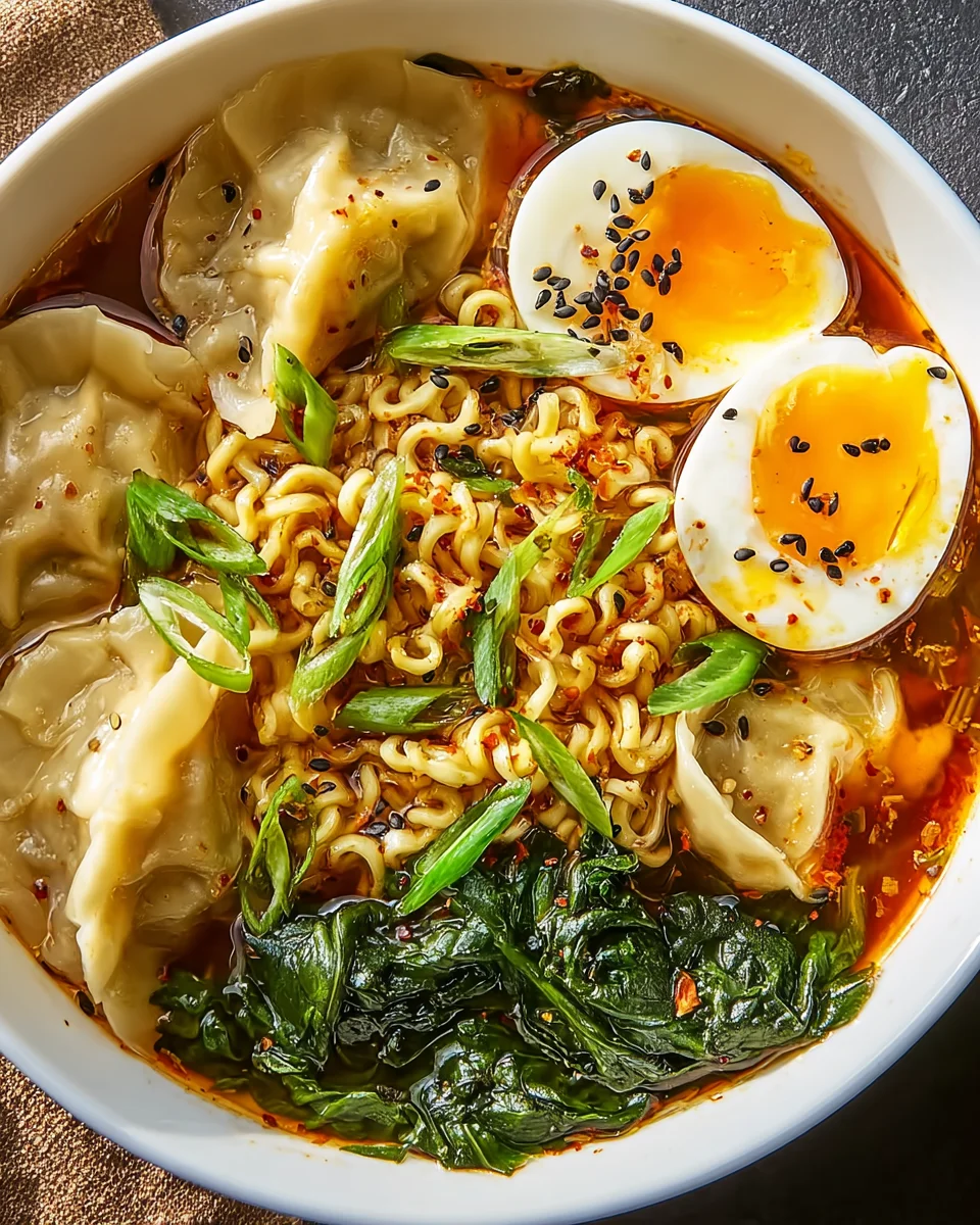 Dumpling Ramen Bowl: Herzhaft, einfach & super lecker!