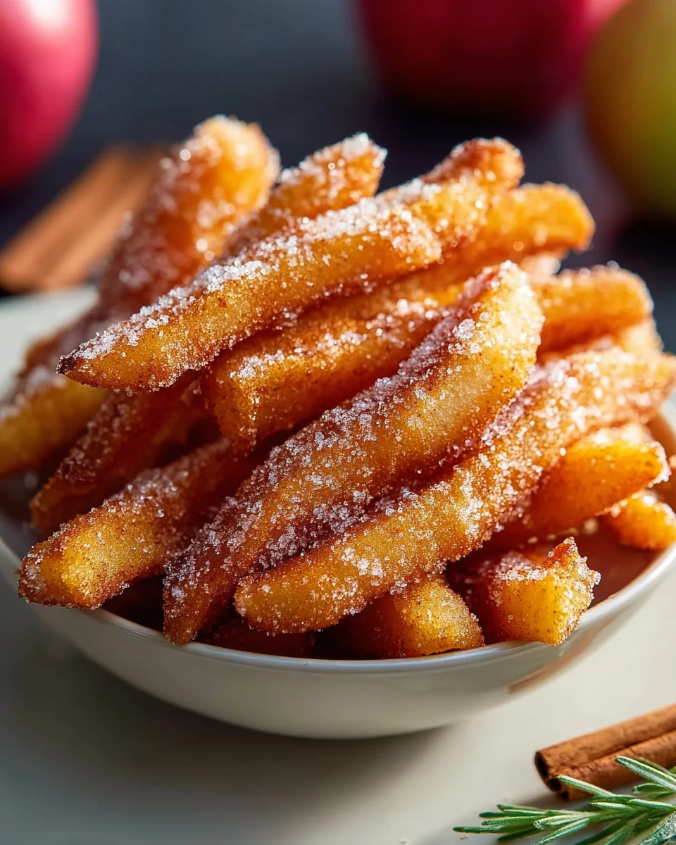 Knusprige Apfelsticks im Airfryer – Gesund und Lecker!