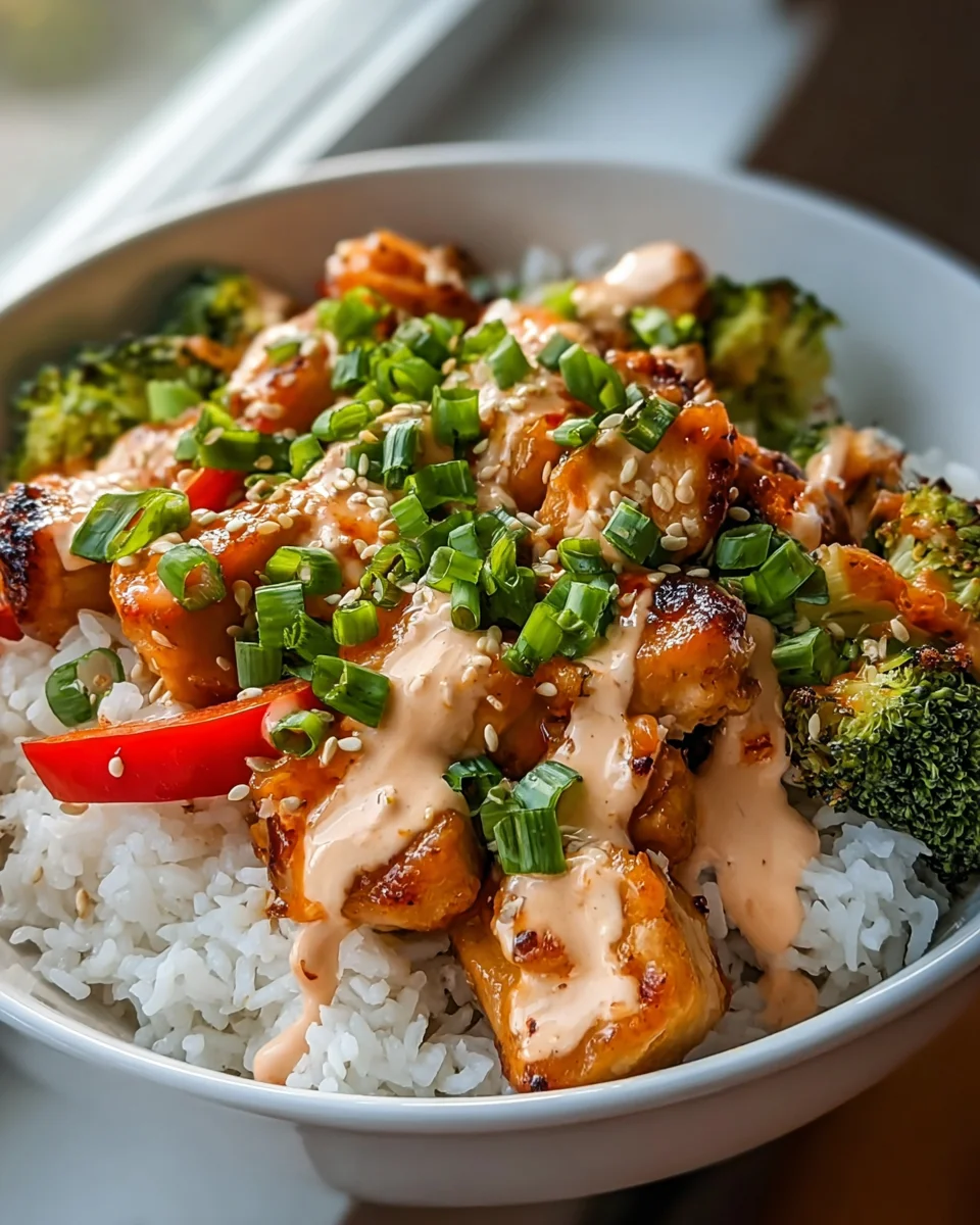 Bang Bang Chicken Bowl: Das ultimative, unglaublich leckere Rezept!