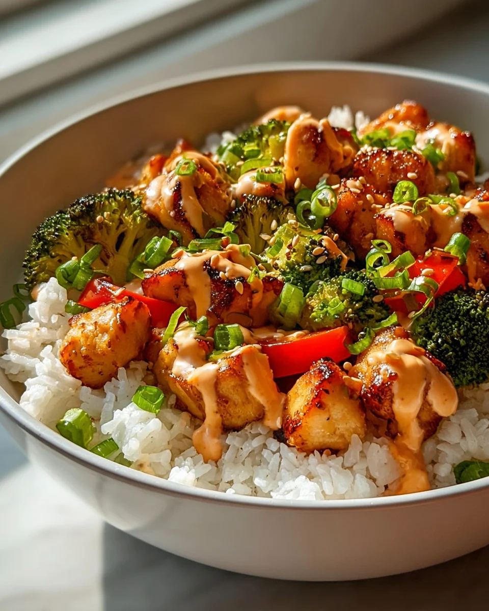 Bang Bang Chicken Bowl: Das ultimative Rezept für Genuss!