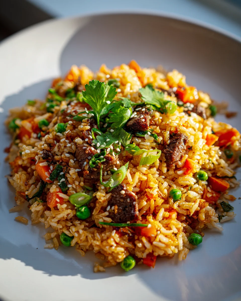 Korean BBQ Fried Rice: Schnell, lecker, einfach selbst gemacht!